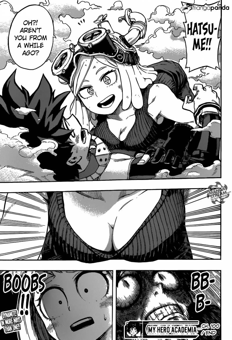 My Hero Academia, chapter 100