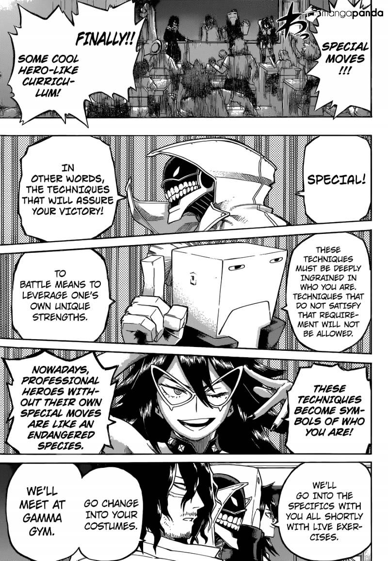 My Hero Academia, chapter 100