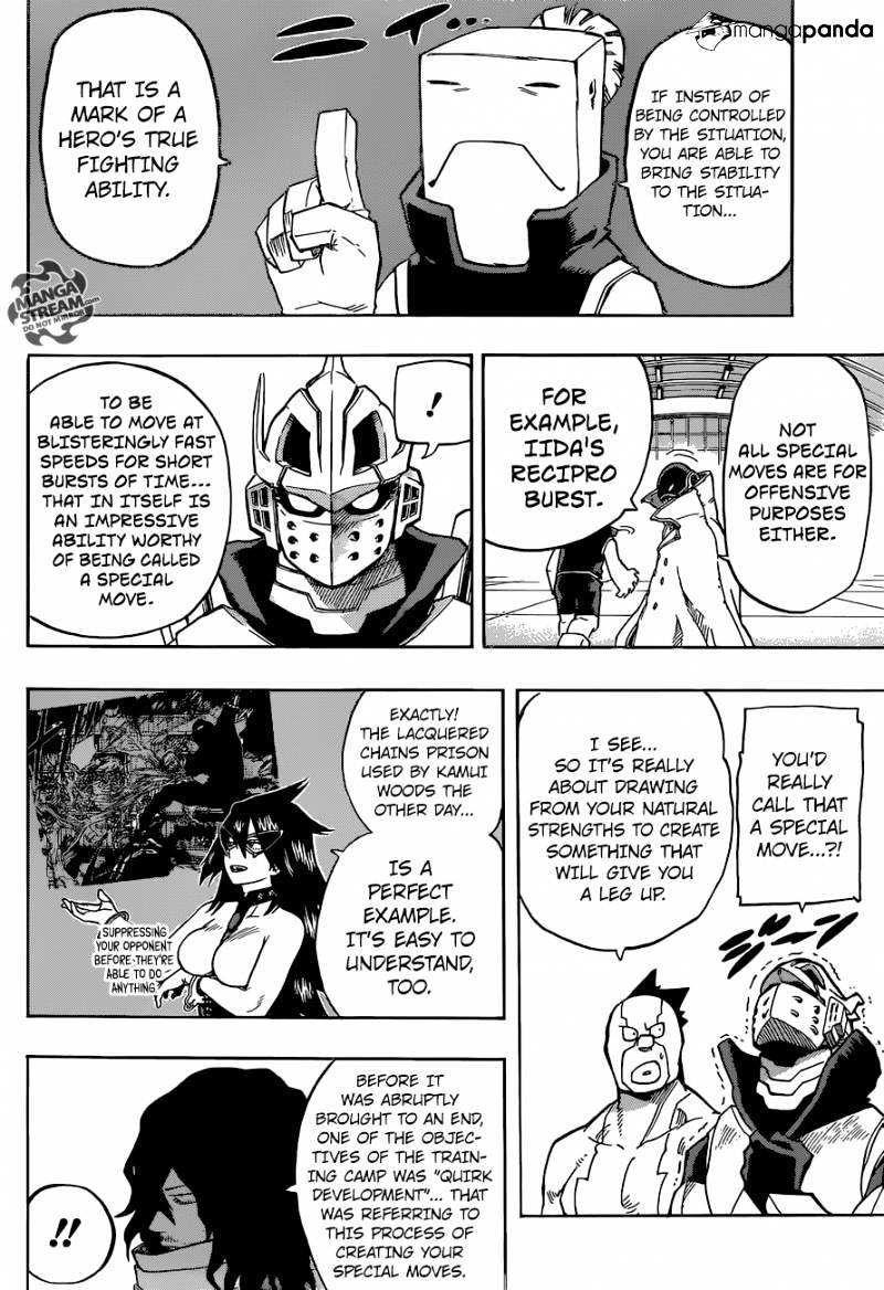 My Hero Academia, chapter 100