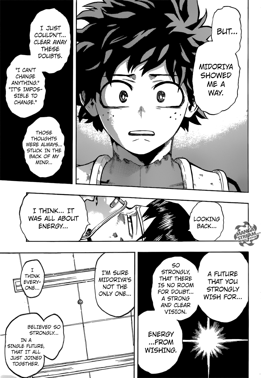 My Hero Academia, chapter 161