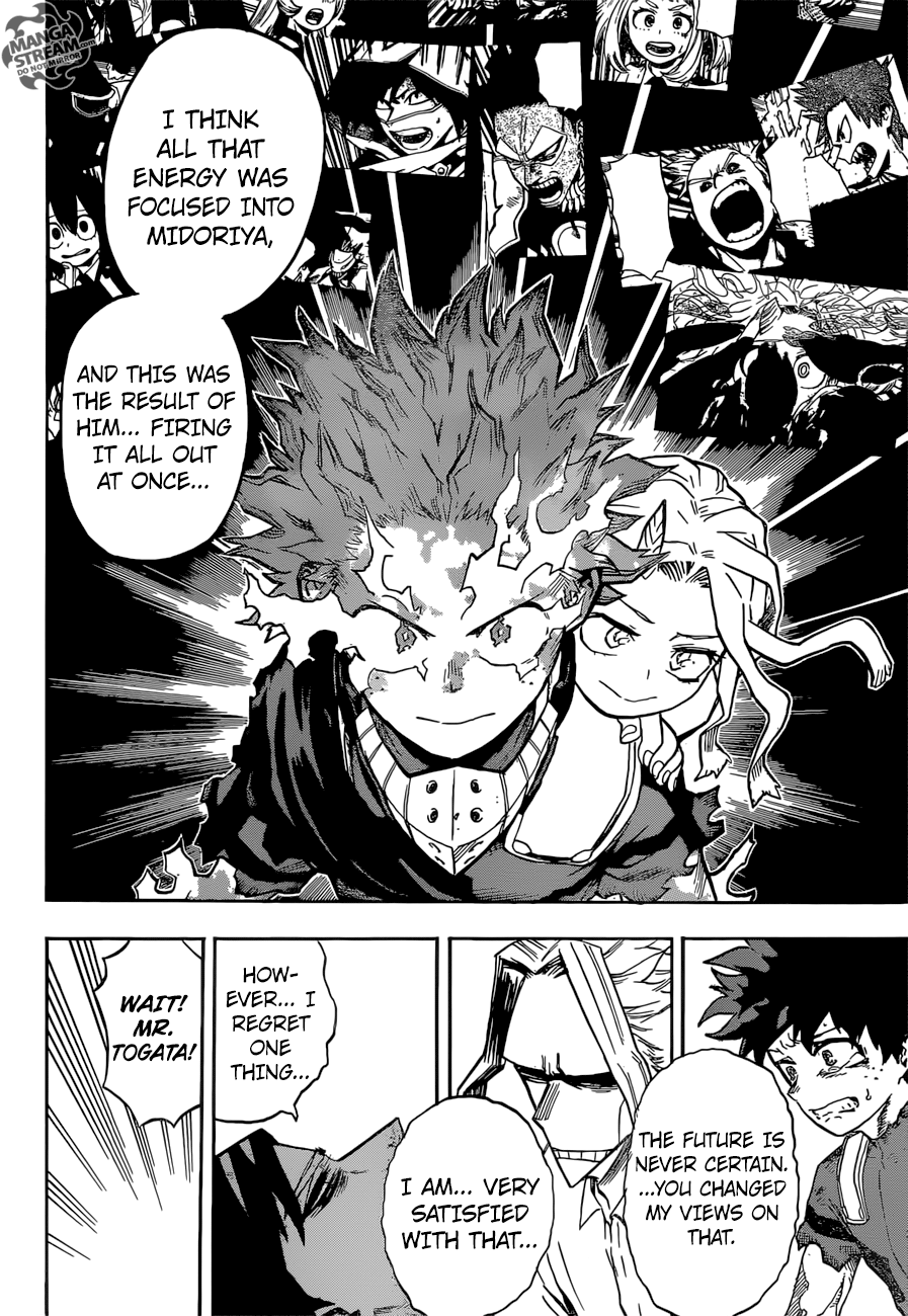 My Hero Academia, chapter 161