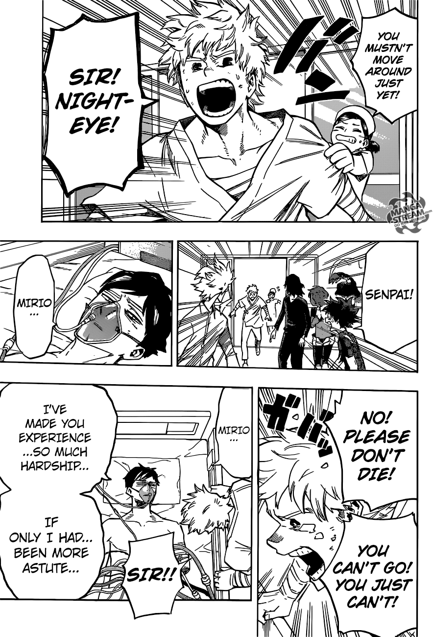 My Hero Academia, chapter 161