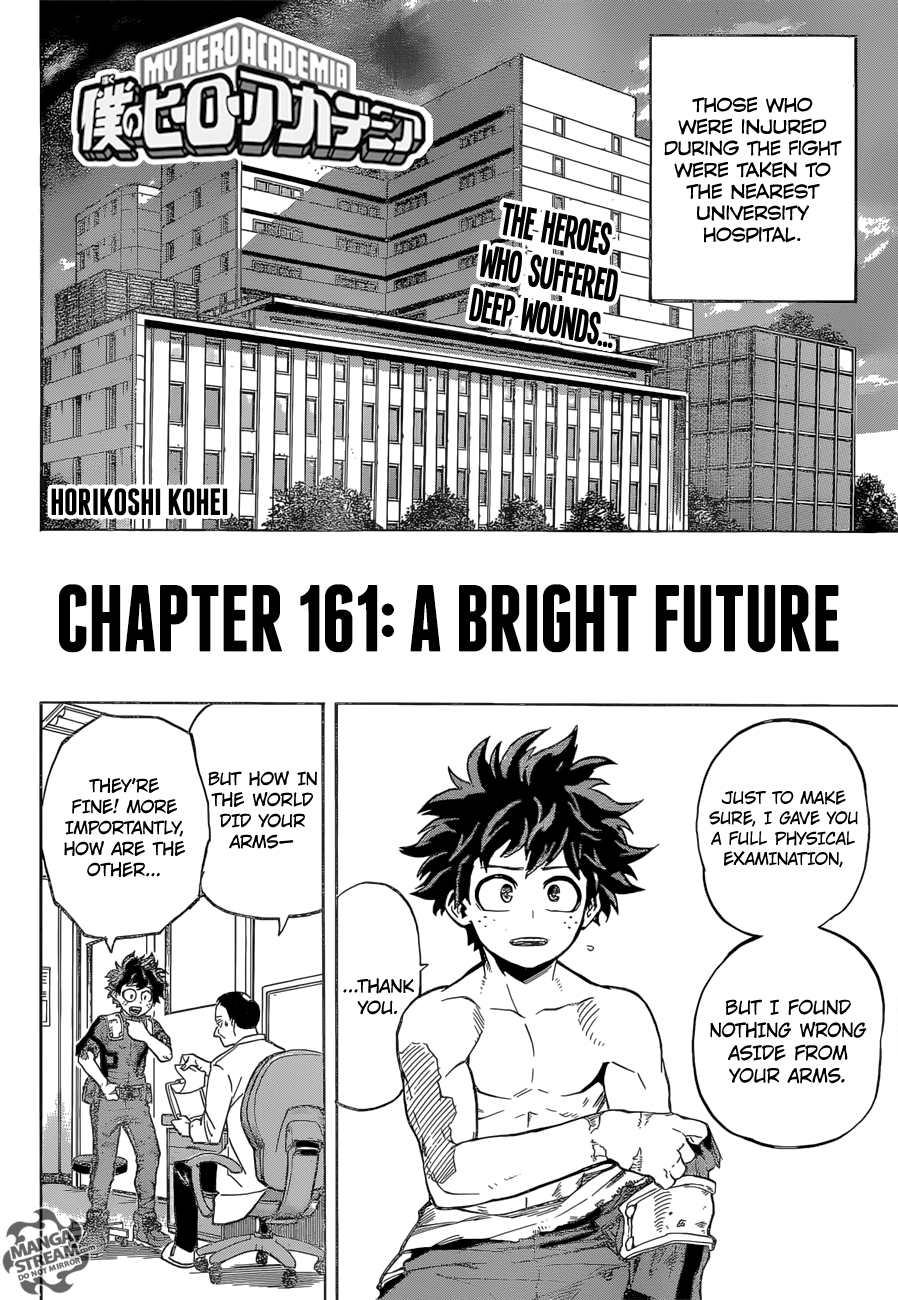 My Hero Academia, chapter 161