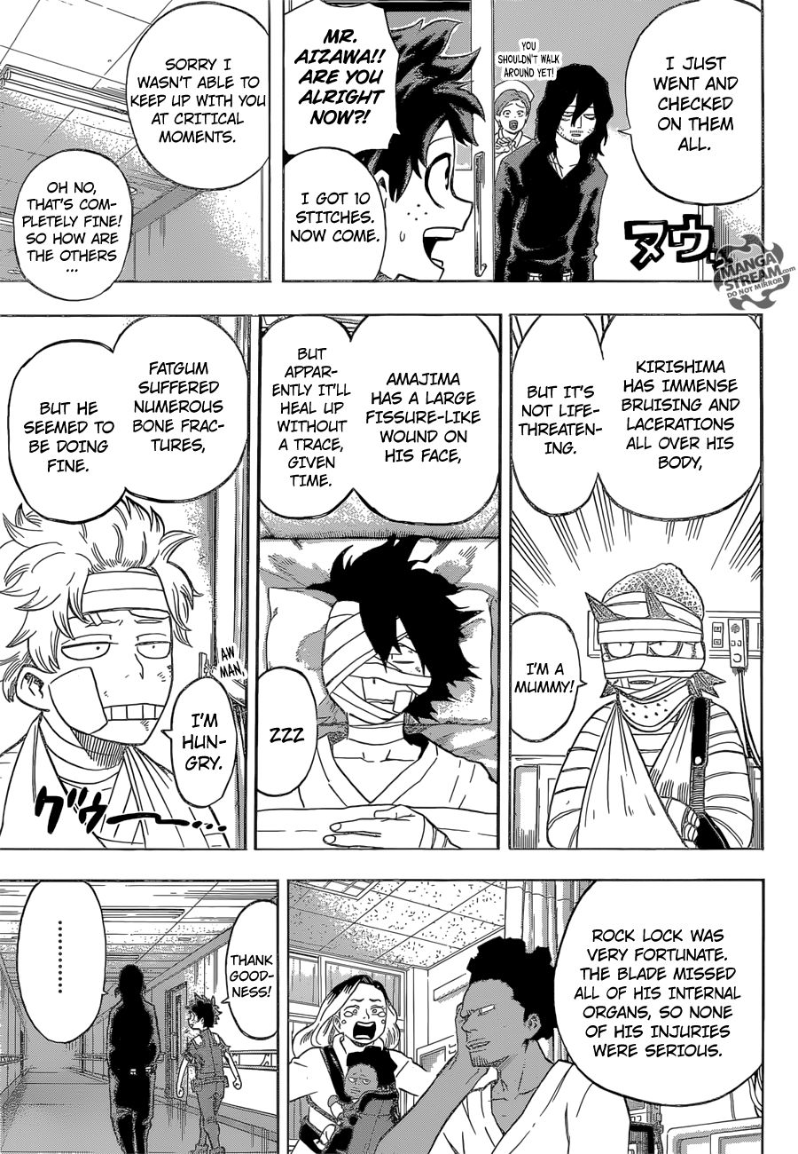 My Hero Academia, chapter 161