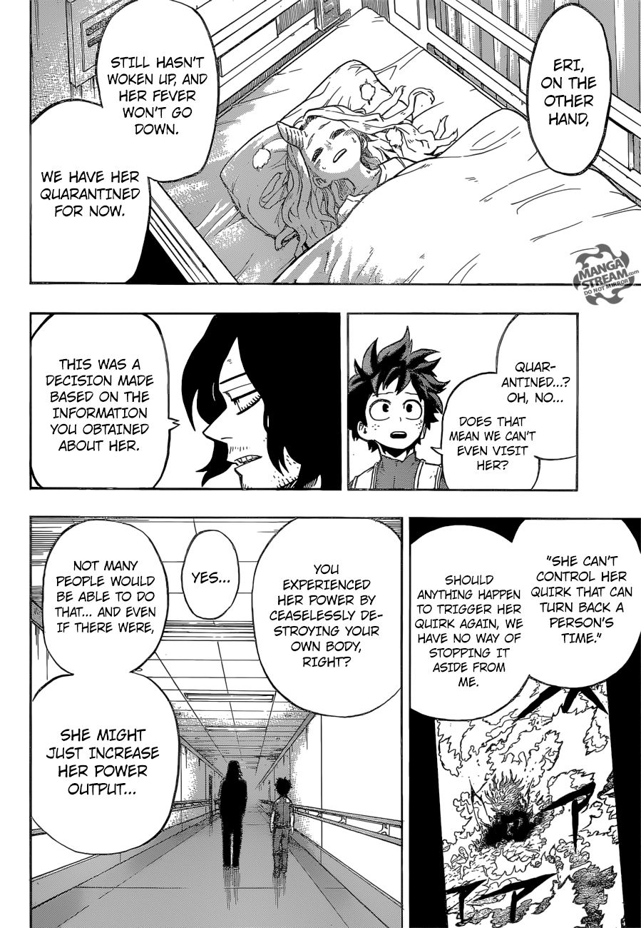 My Hero Academia, chapter 161