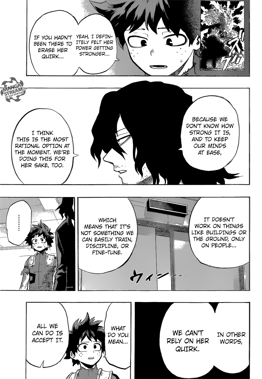 My Hero Academia, chapter 161