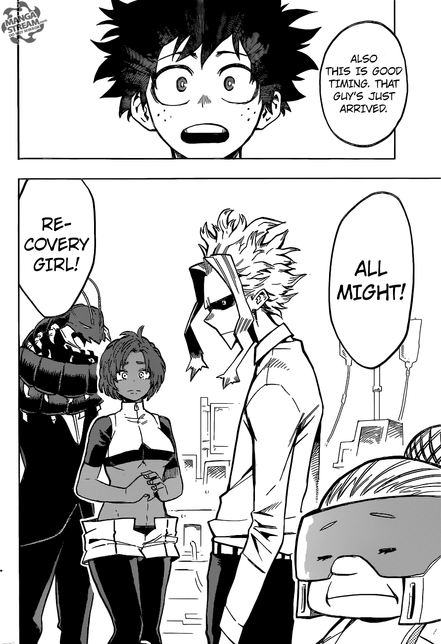 My Hero Academia, chapter 161