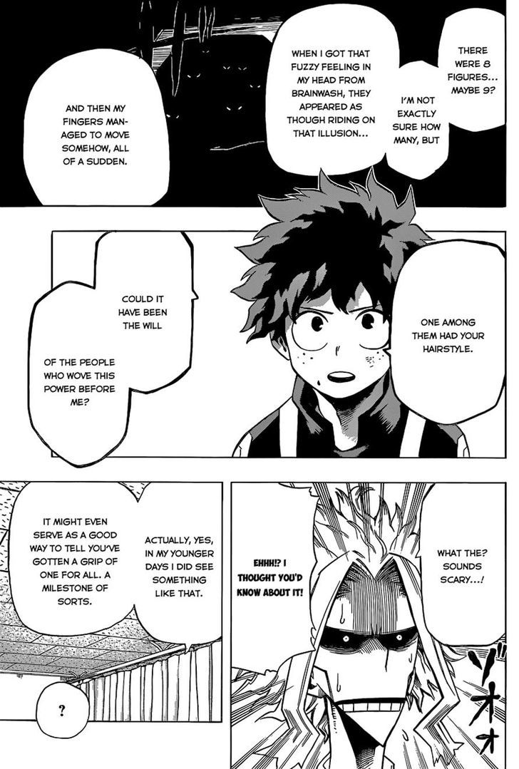 My Hero Academia, chapter 34