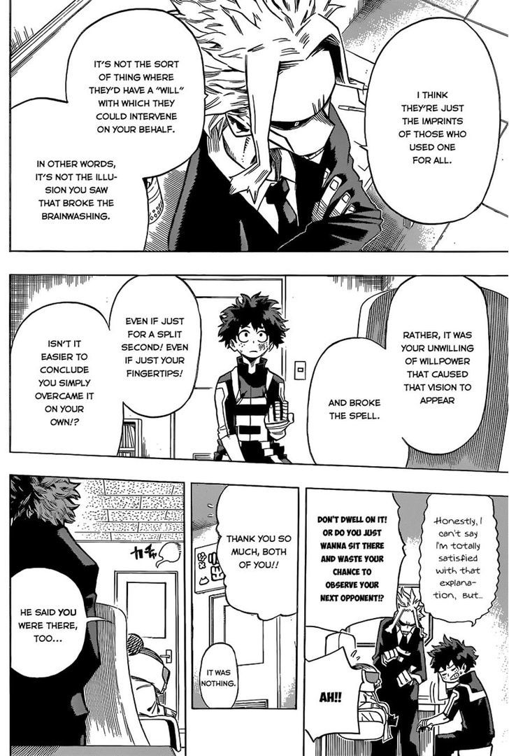 My Hero Academia, chapter 34