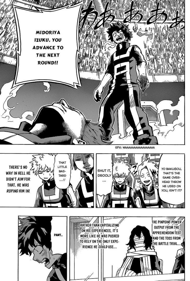 My Hero Academia, chapter 34