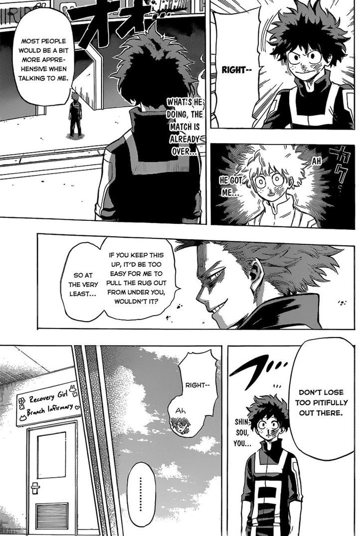 My Hero Academia, chapter 34