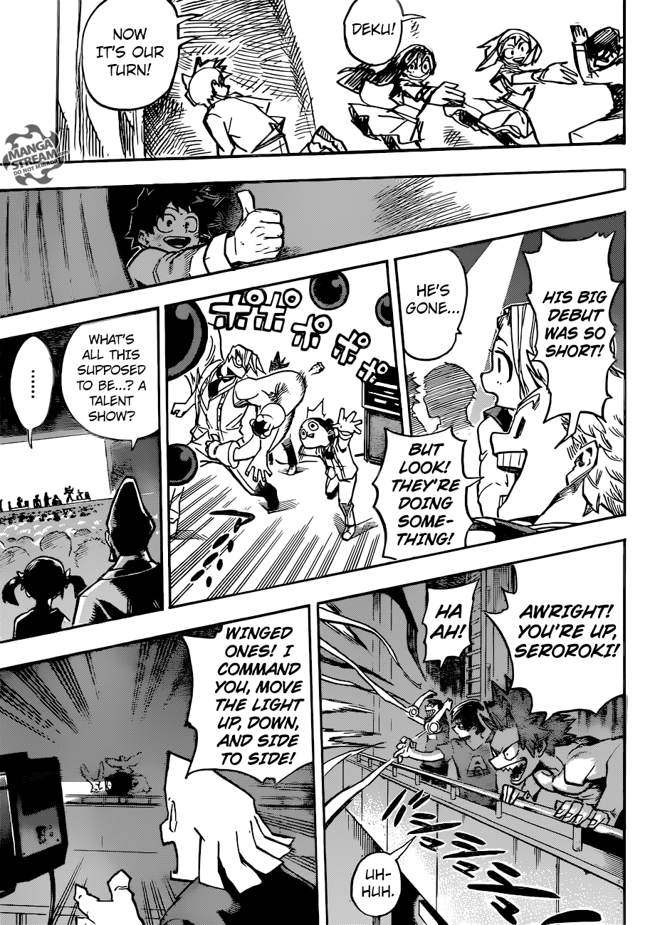 My Hero Academia, chapter 182