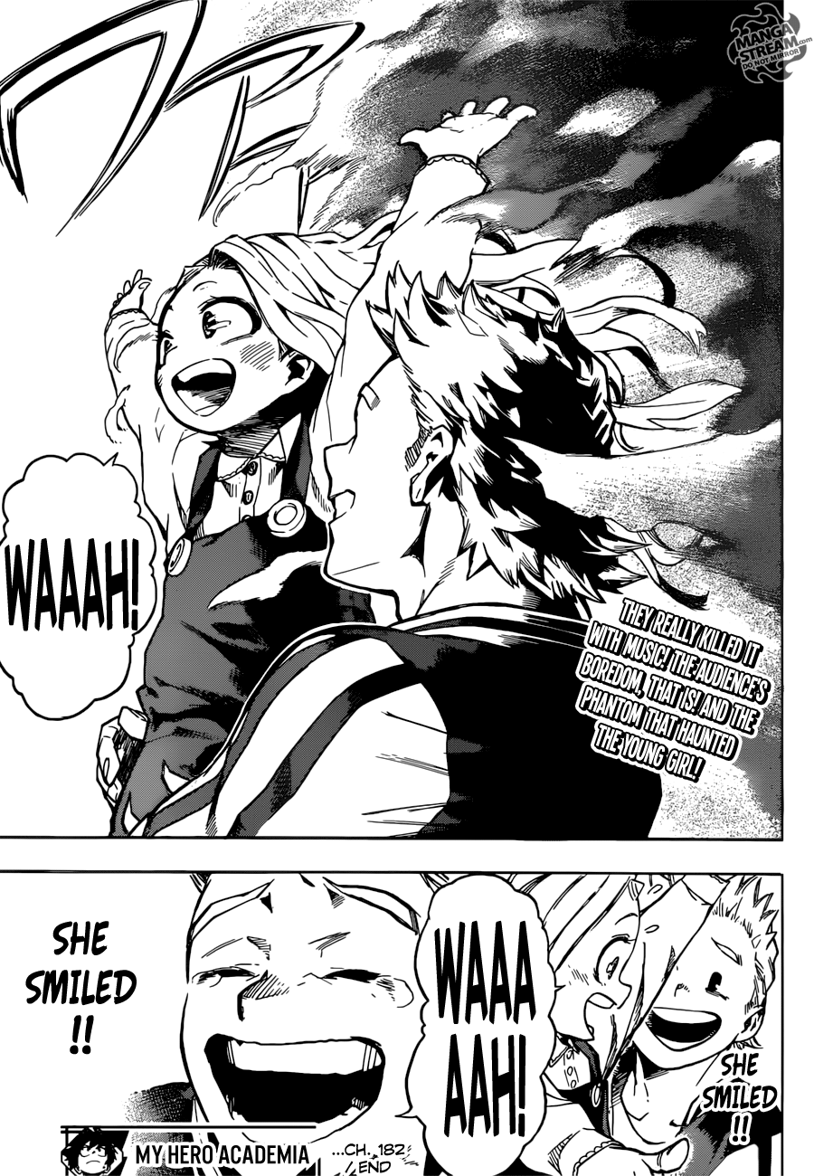 My Hero Academia, chapter 182