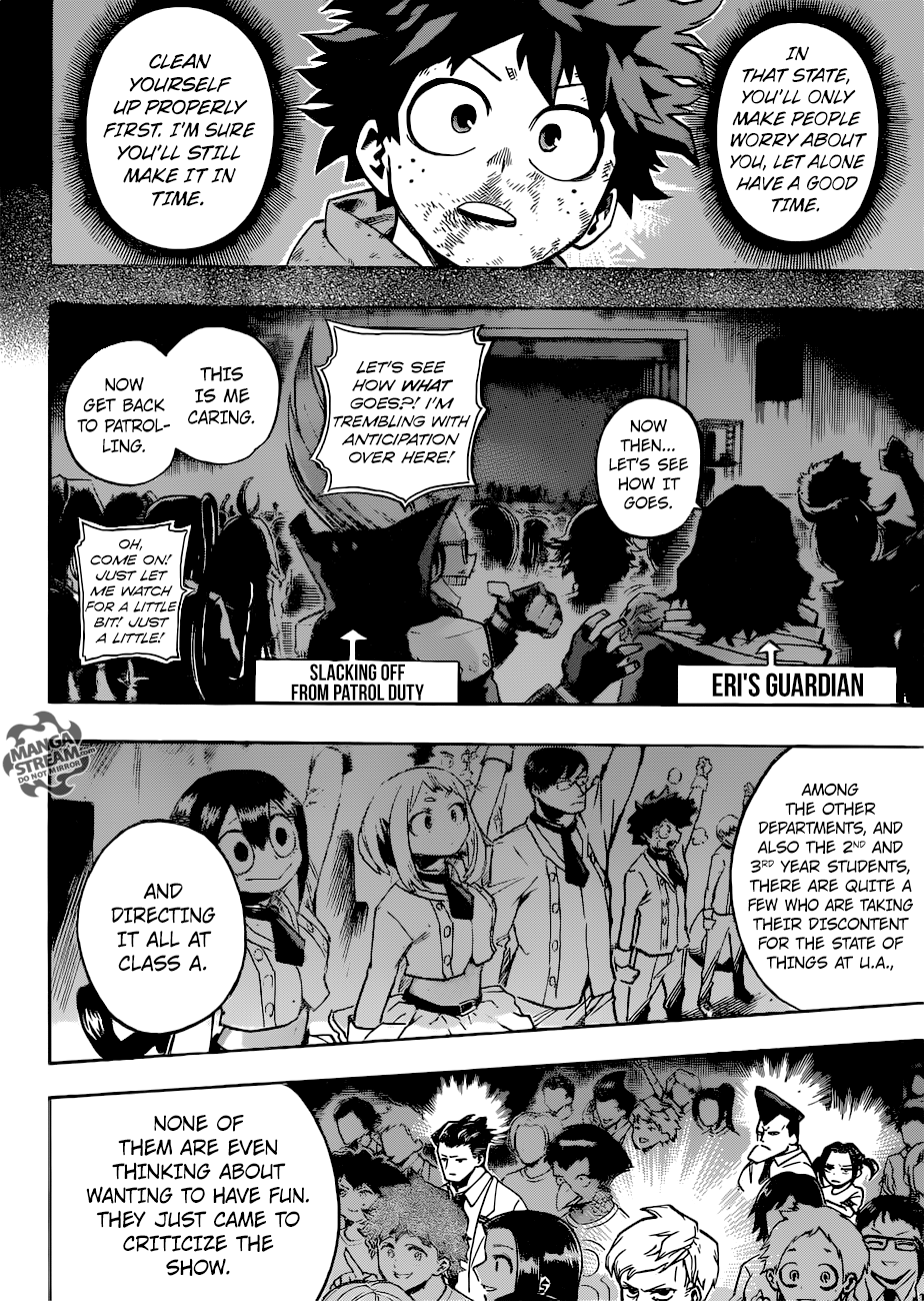 My Hero Academia, chapter 182