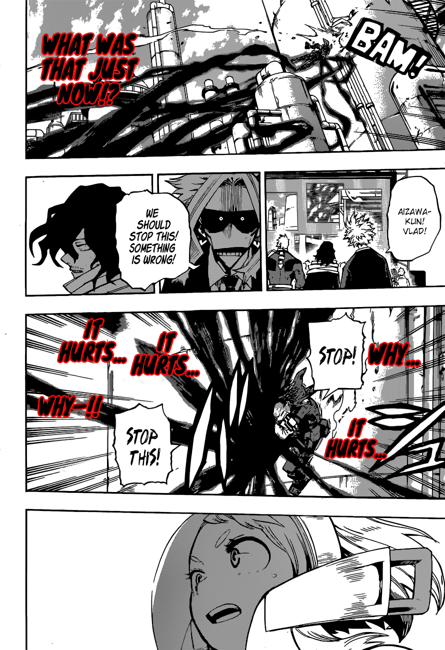 My Hero Academia, chapter 211