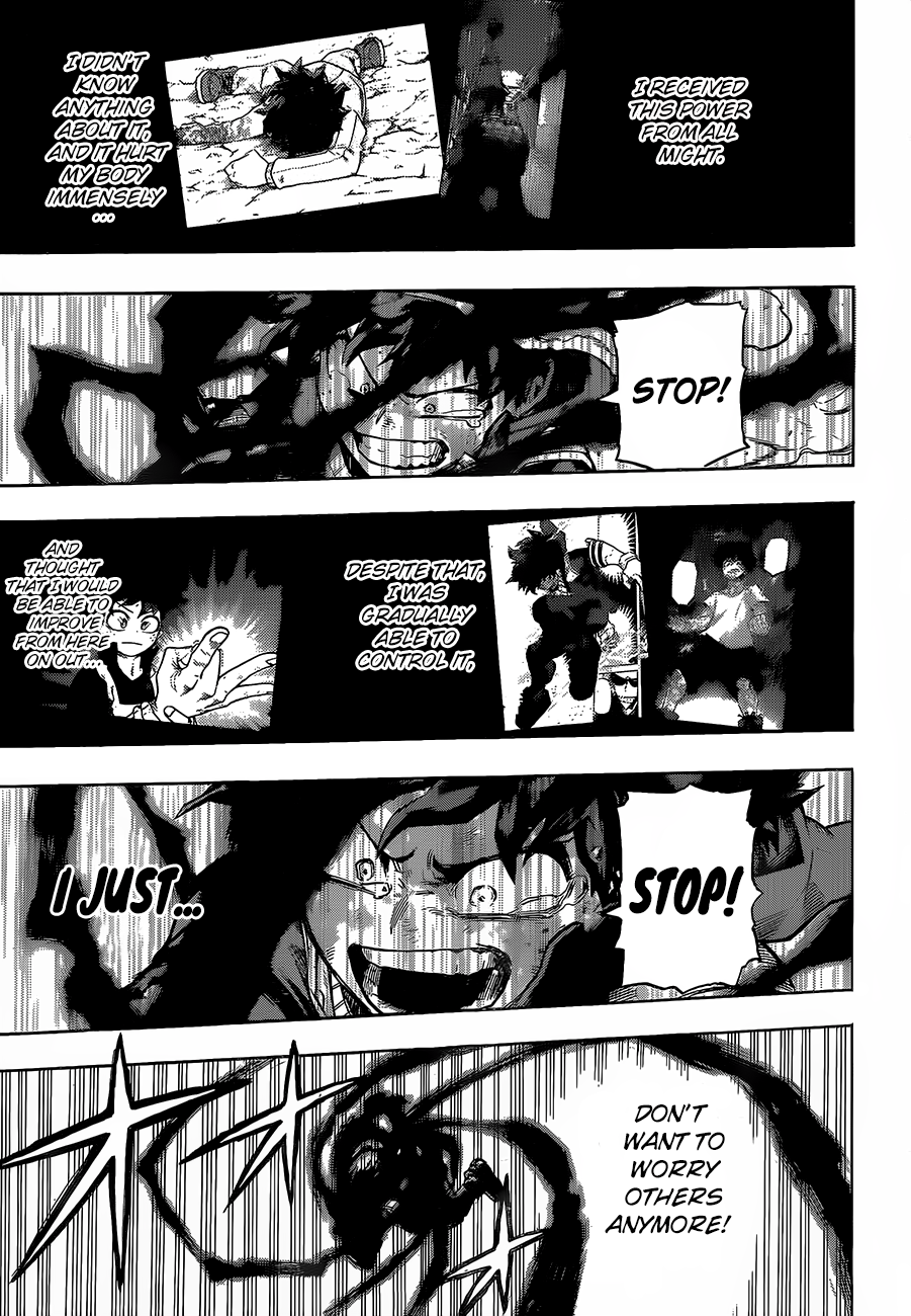 My Hero Academia, chapter 211