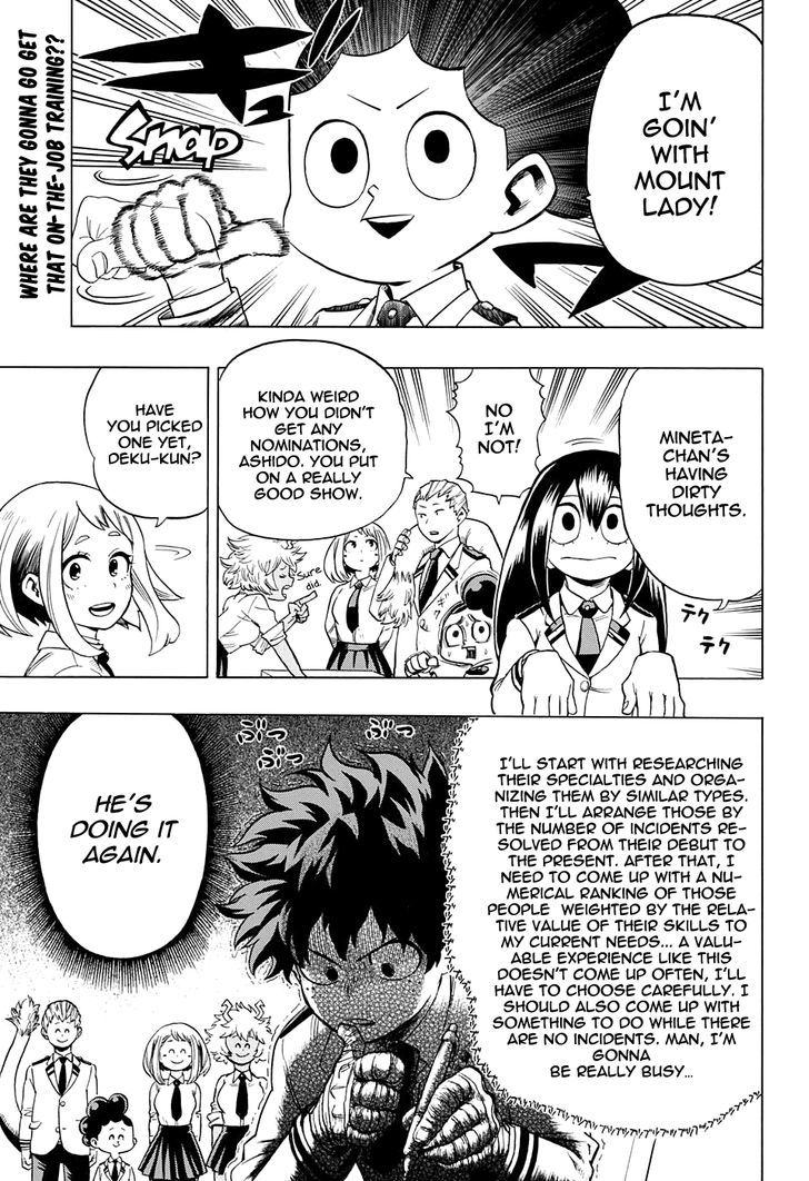 My Hero Academia, chapter 46