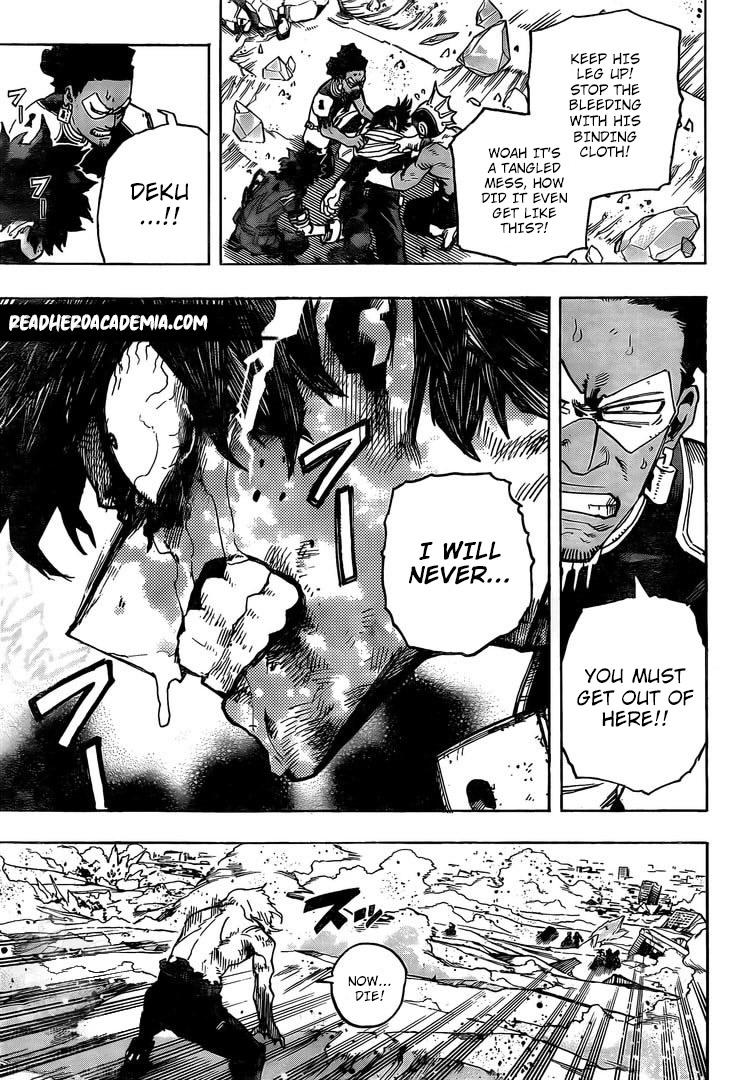 My Hero Academia, chapter 283