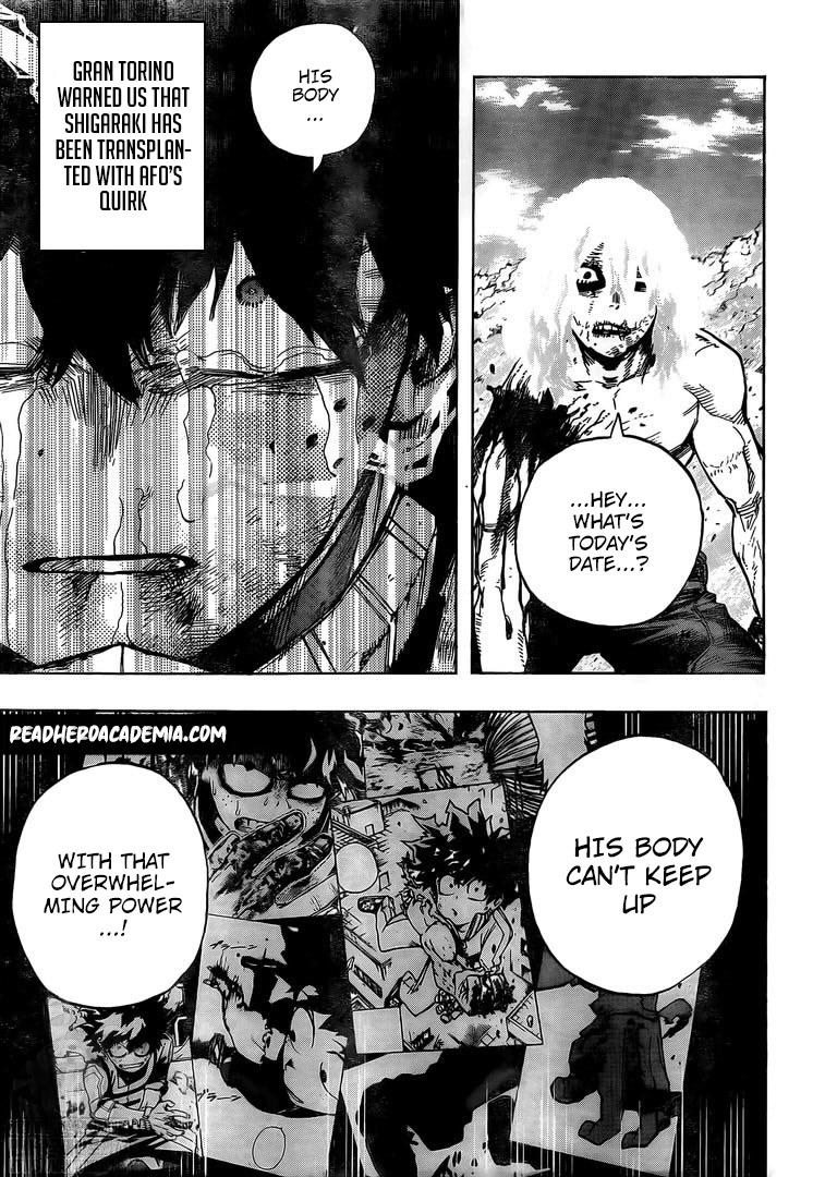 My Hero Academia, chapter 283