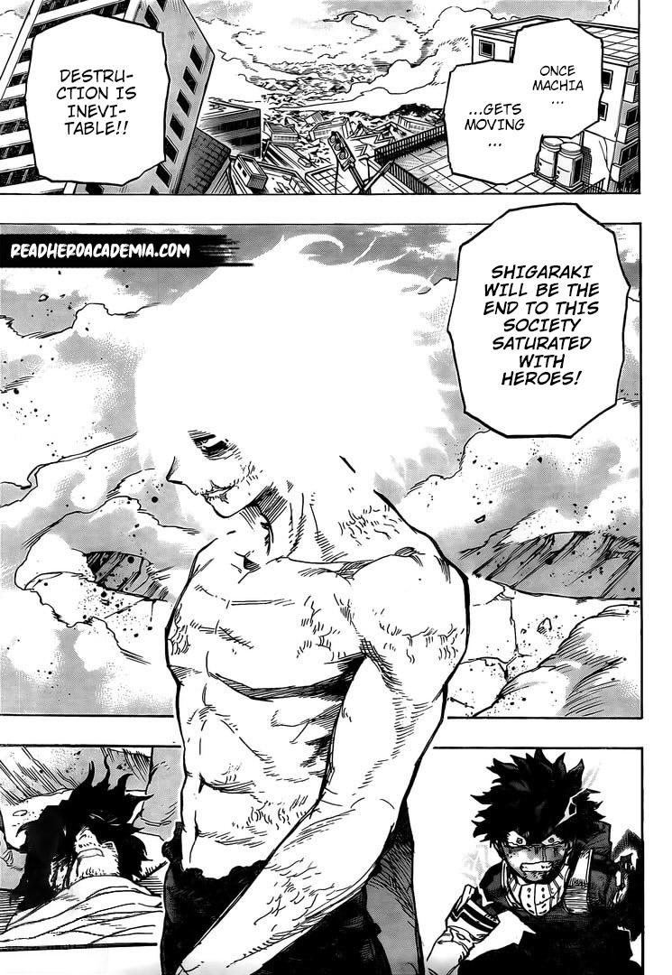 My Hero Academia, chapter 283