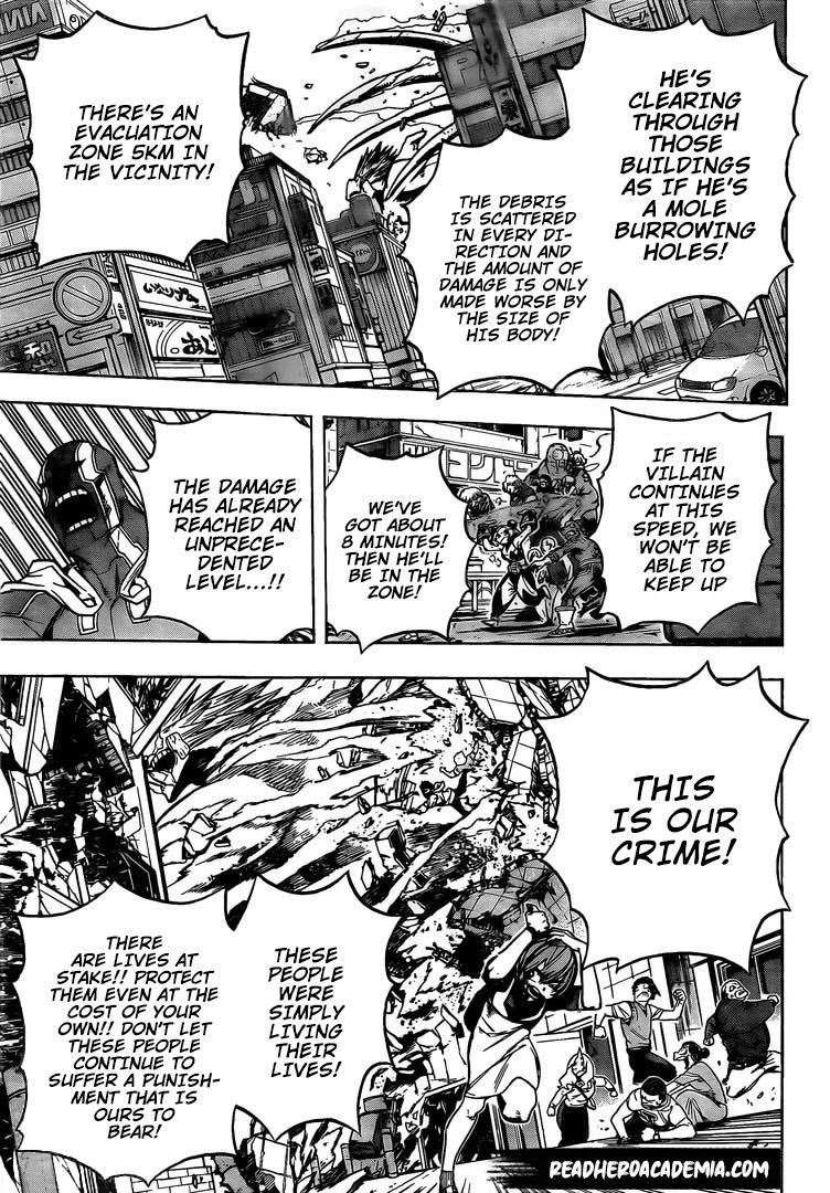 My Hero Academia, chapter 288