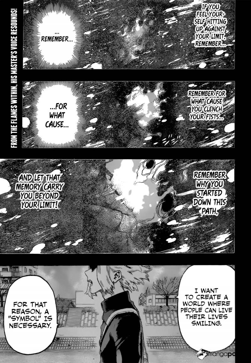 My Hero Academia, chapter 93