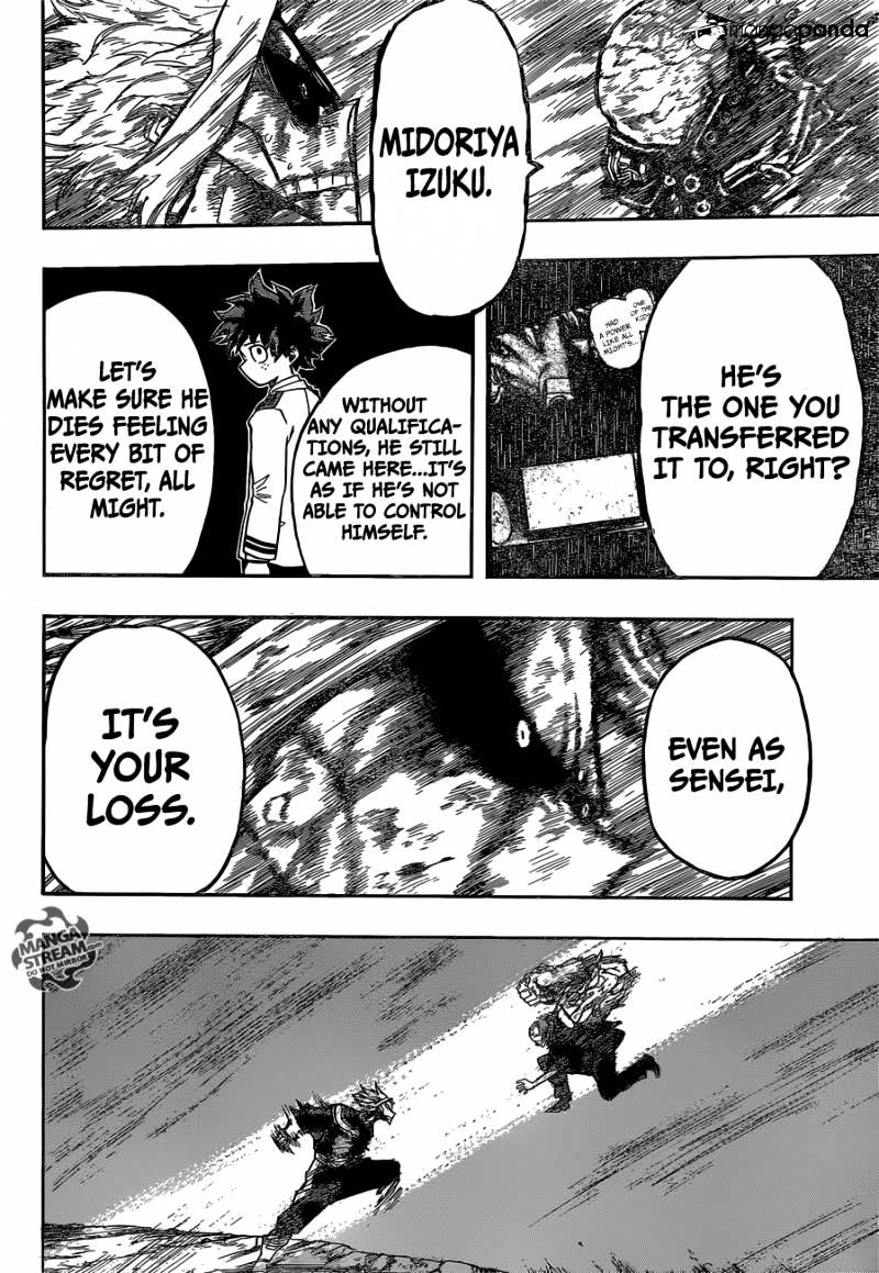 My Hero Academia, chapter 93