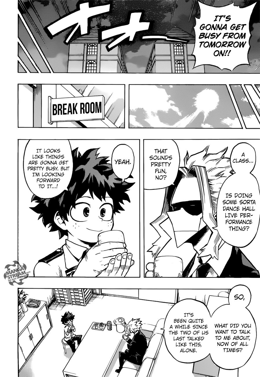 My Hero Academia, chapter 172