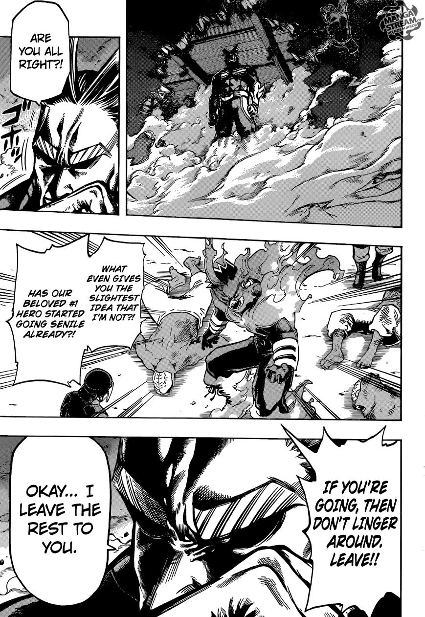 My Hero Academia, chapter 89