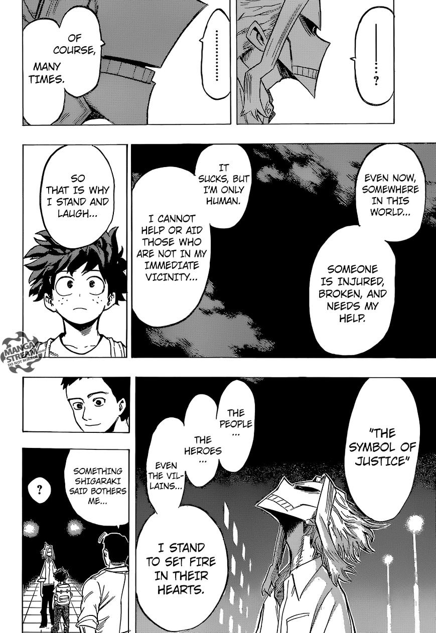 My Hero Academia, chapter 70