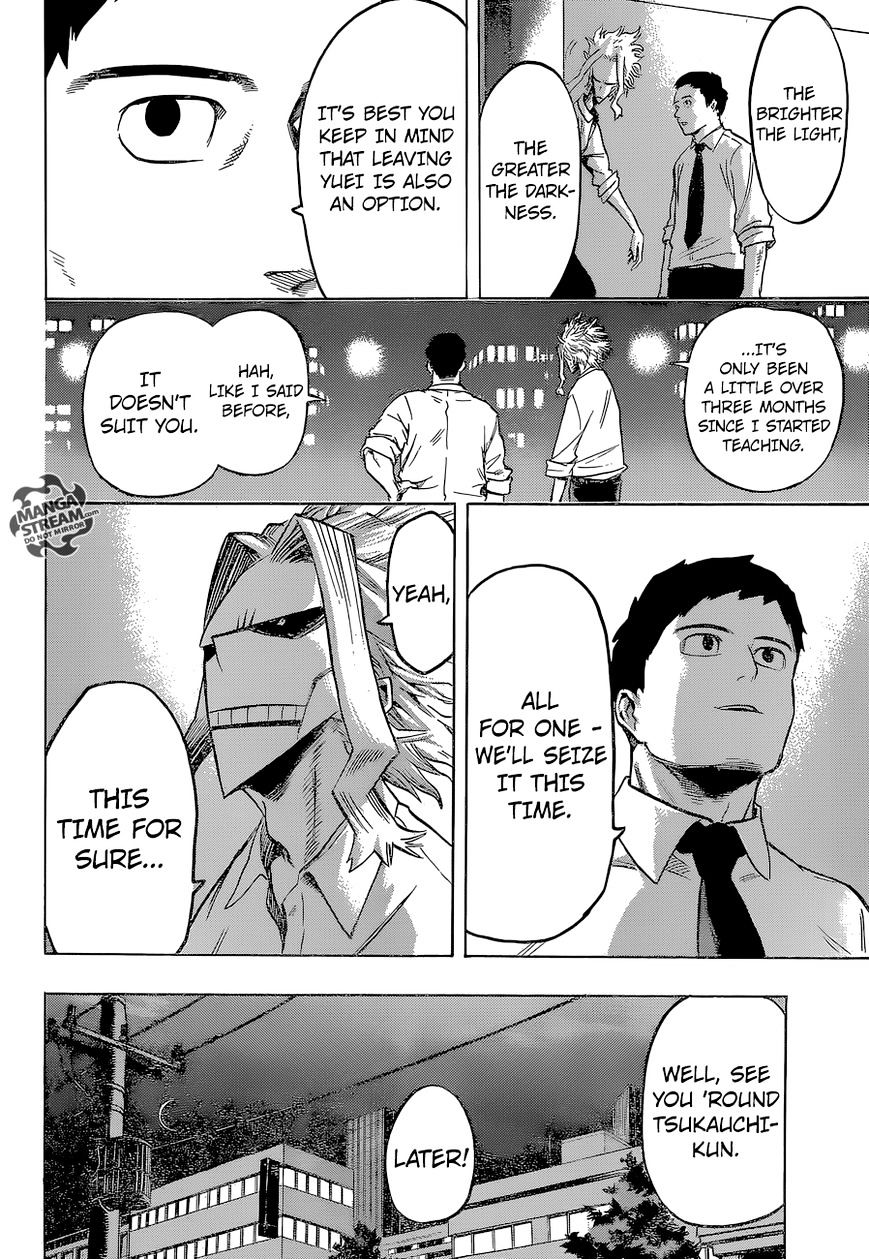 My Hero Academia, chapter 70