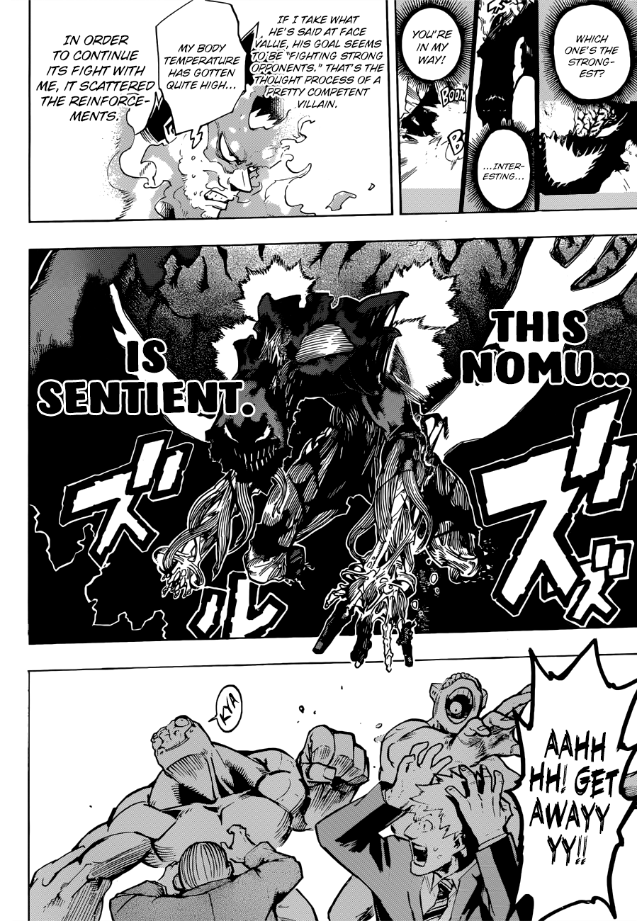 My Hero Academia, chapter 188