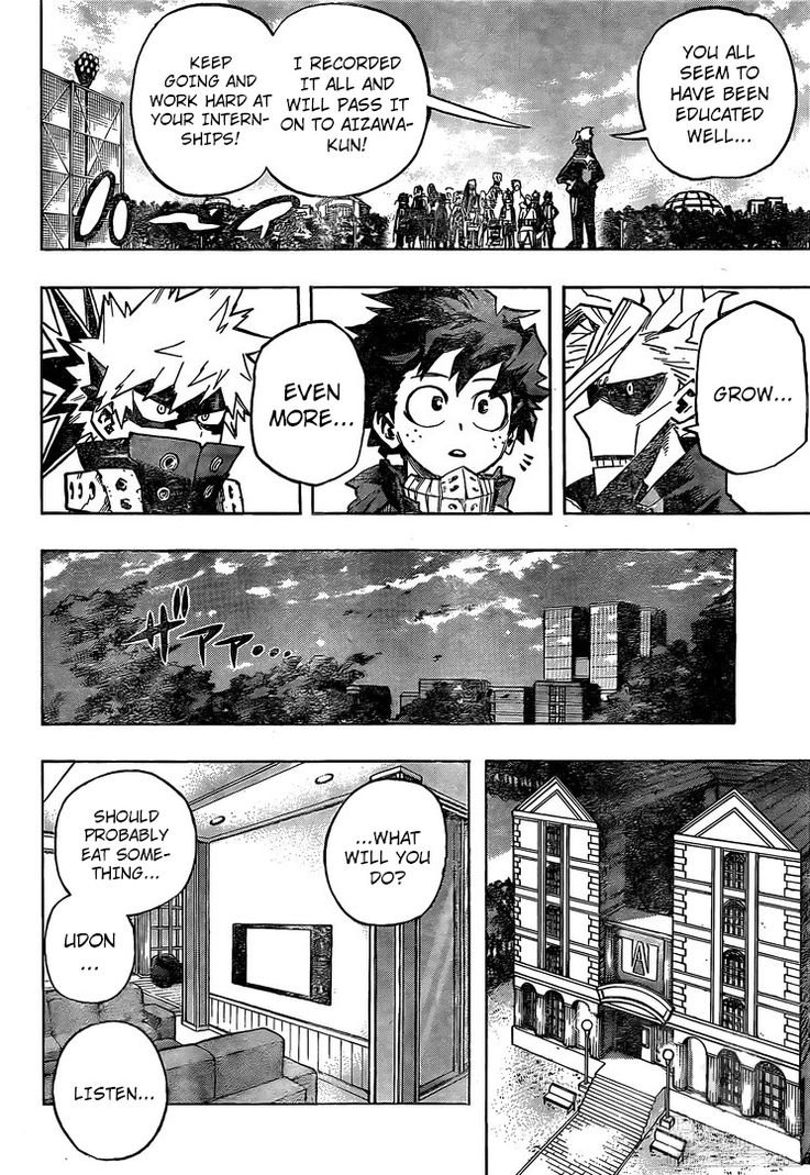 My Hero Academia, chapter 256