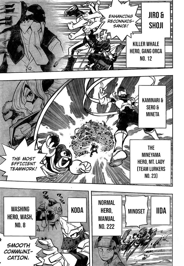 My Hero Academia, chapter 256