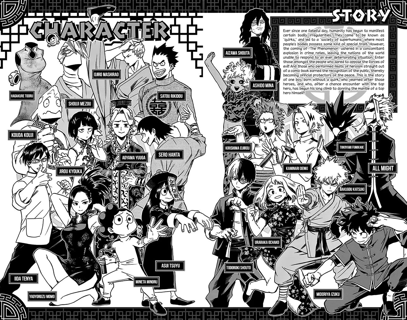 My Hero Academia, chapter 128.5