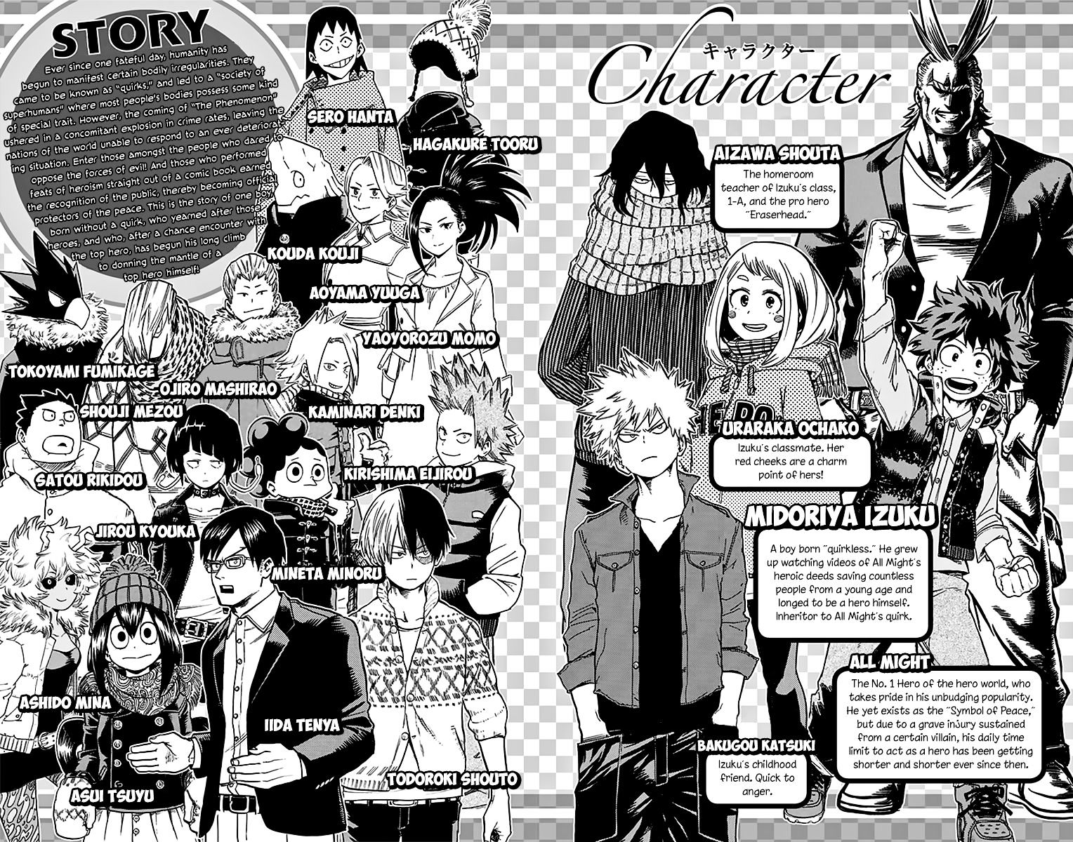 My Hero Academia, chapter 53.5