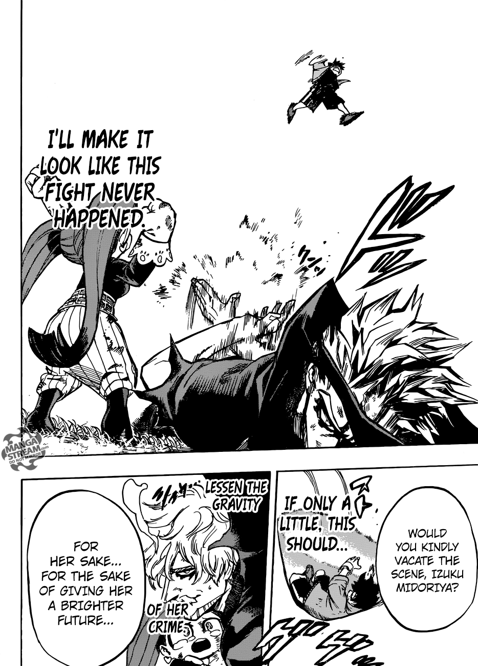 My Hero Academia, chapter 180