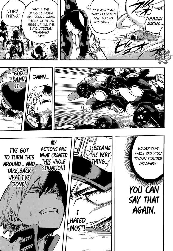 My Hero Academia, chapter 112