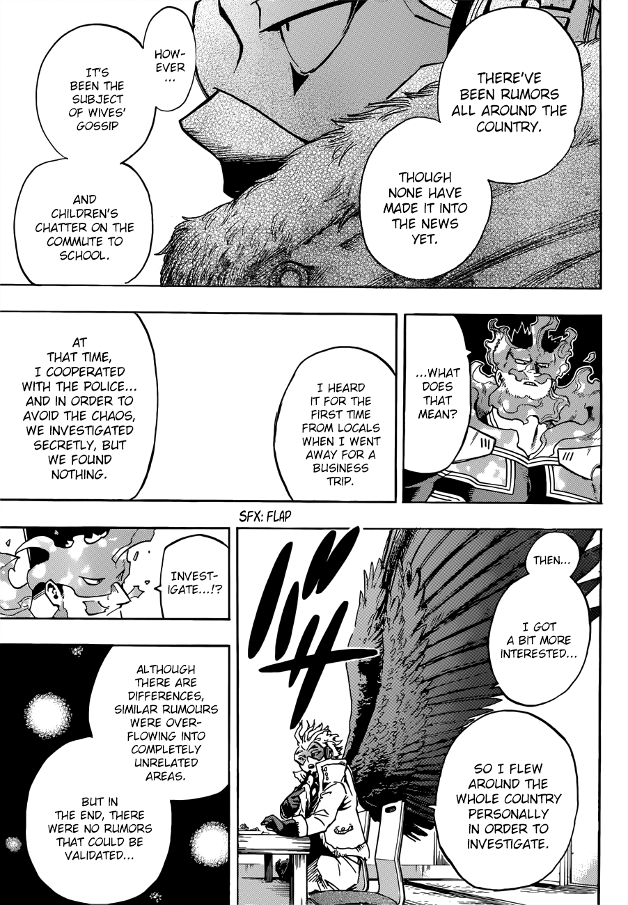 My Hero Academia, chapter 186