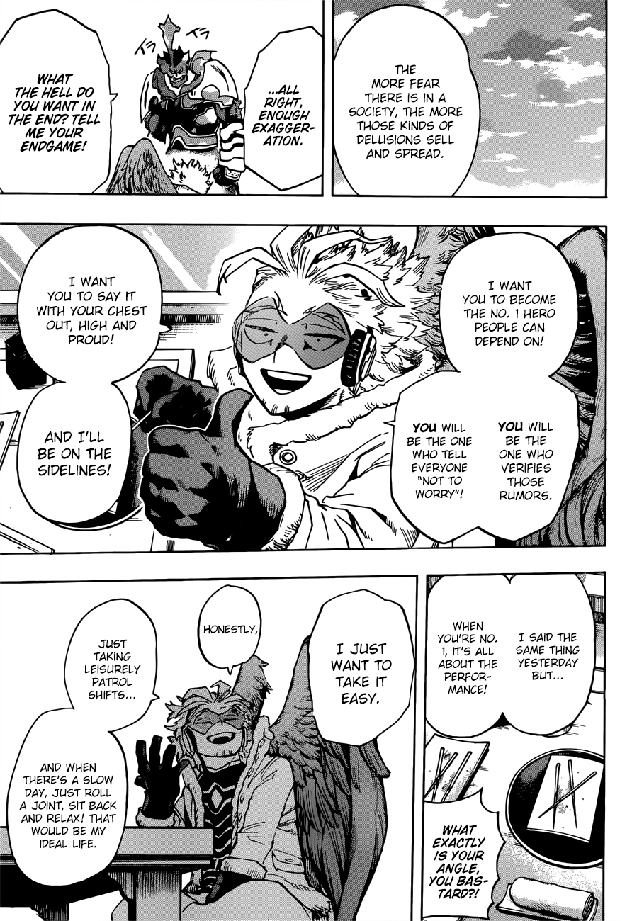 My Hero Academia, chapter 186