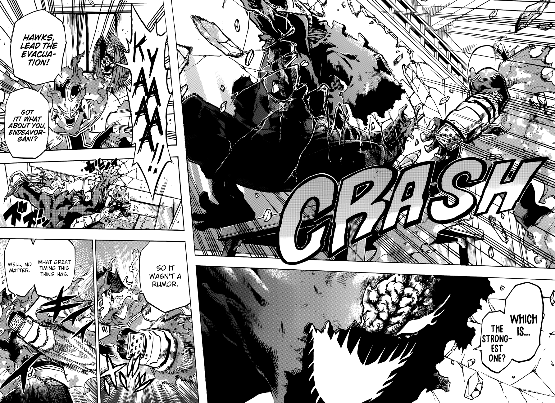 My Hero Academia, chapter 186