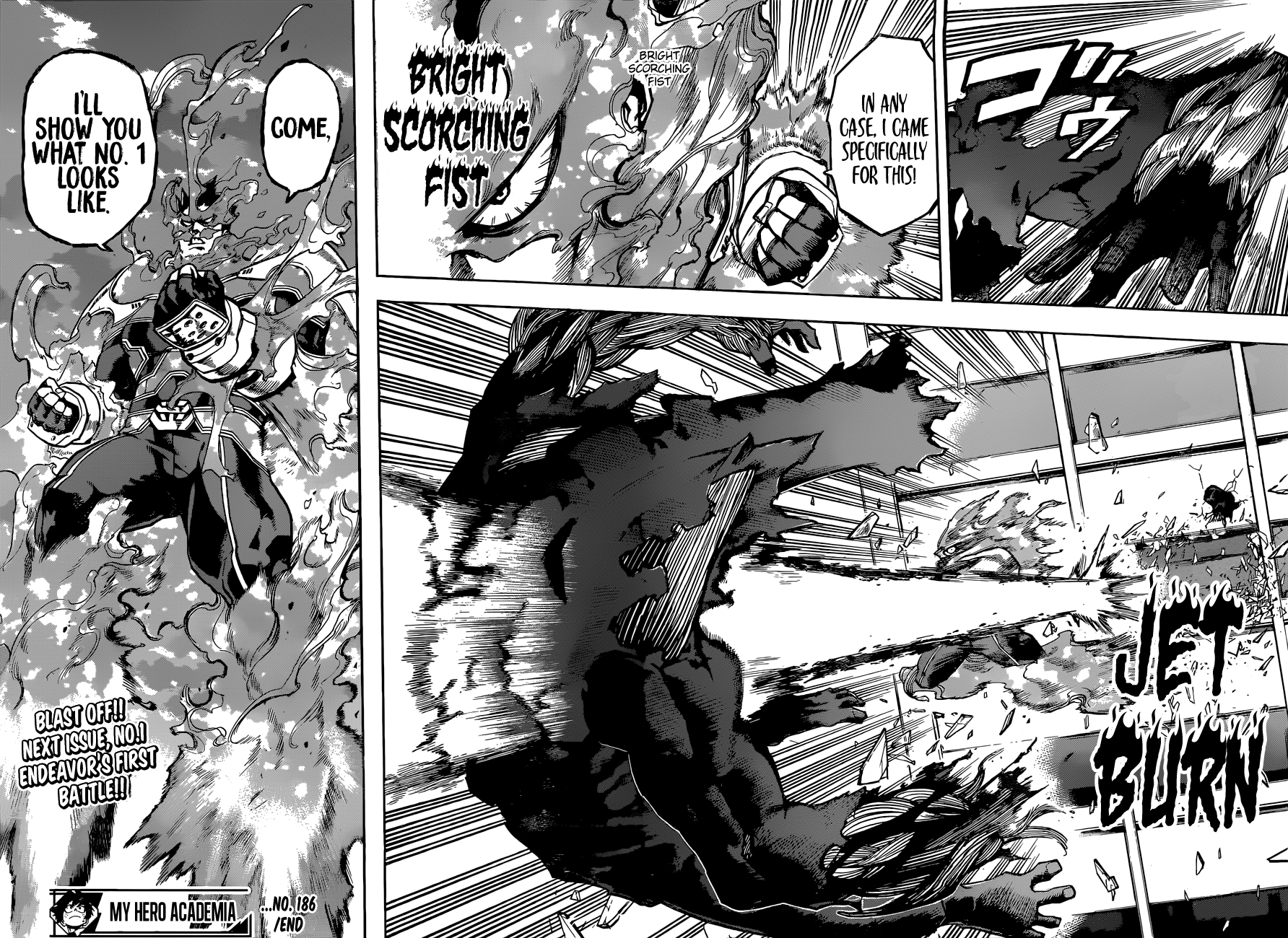 My Hero Academia, chapter 186