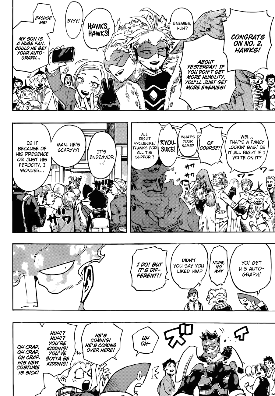 My Hero Academia, chapter 186