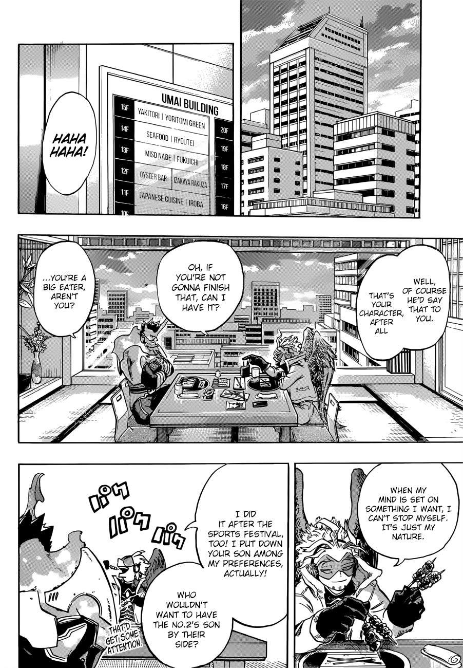 My Hero Academia, chapter 186