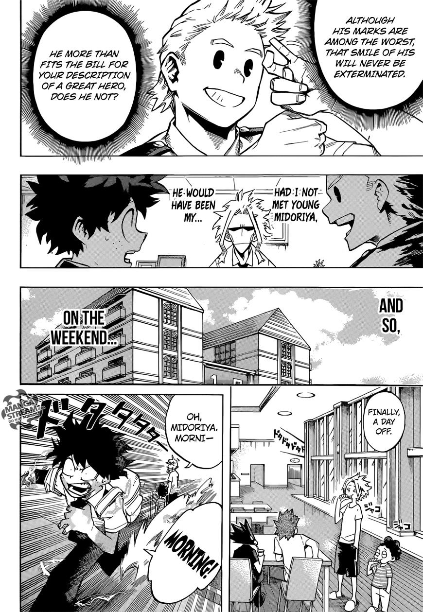 My Hero Academia, chapter 126