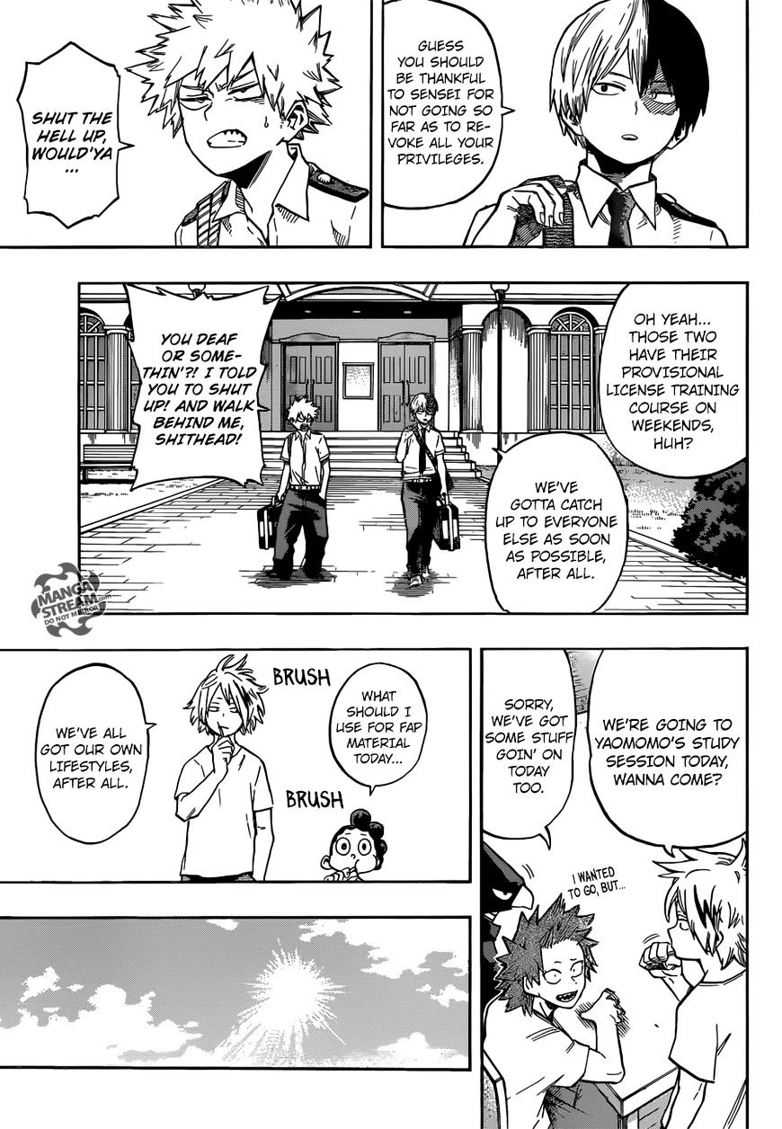 My Hero Academia, chapter 126