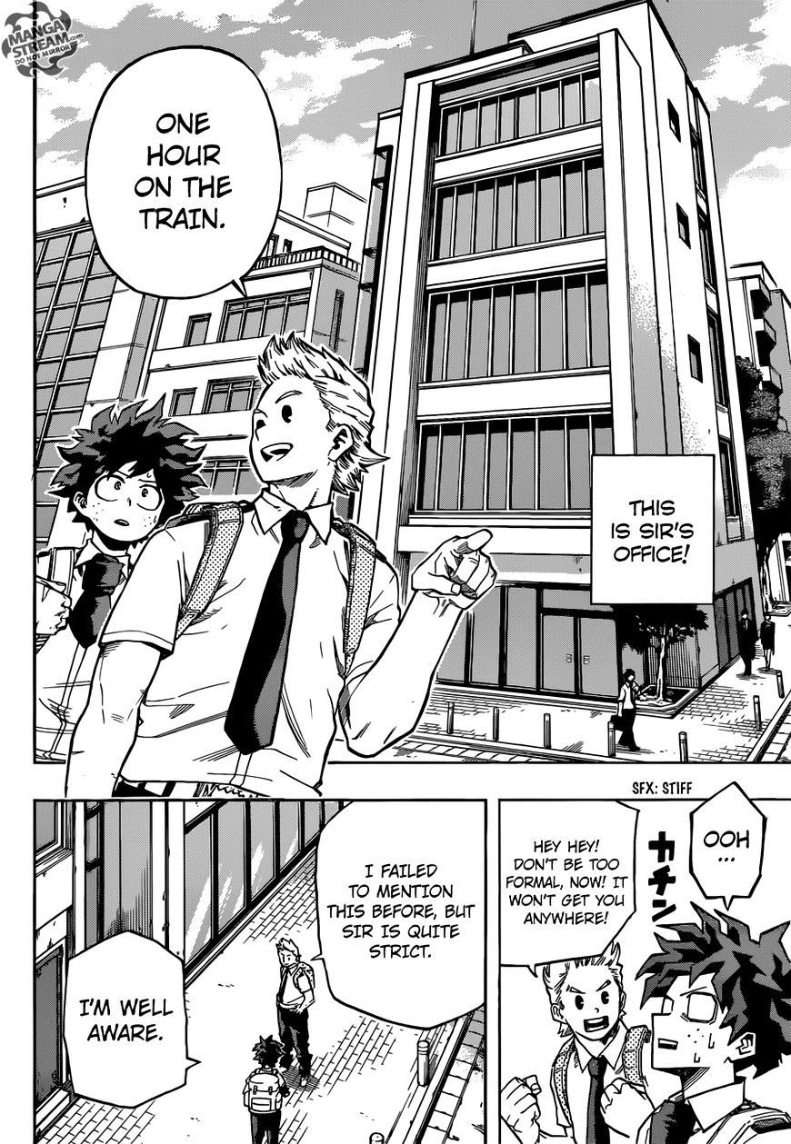 My Hero Academia, chapter 126