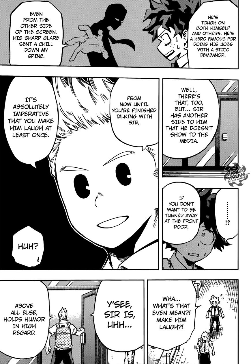 My Hero Academia, chapter 126