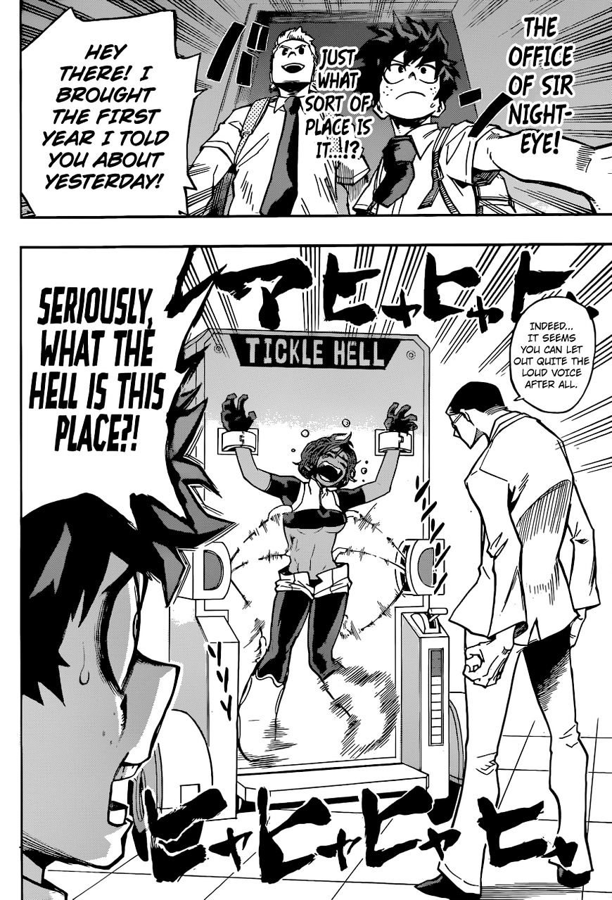 My Hero Academia, chapter 126