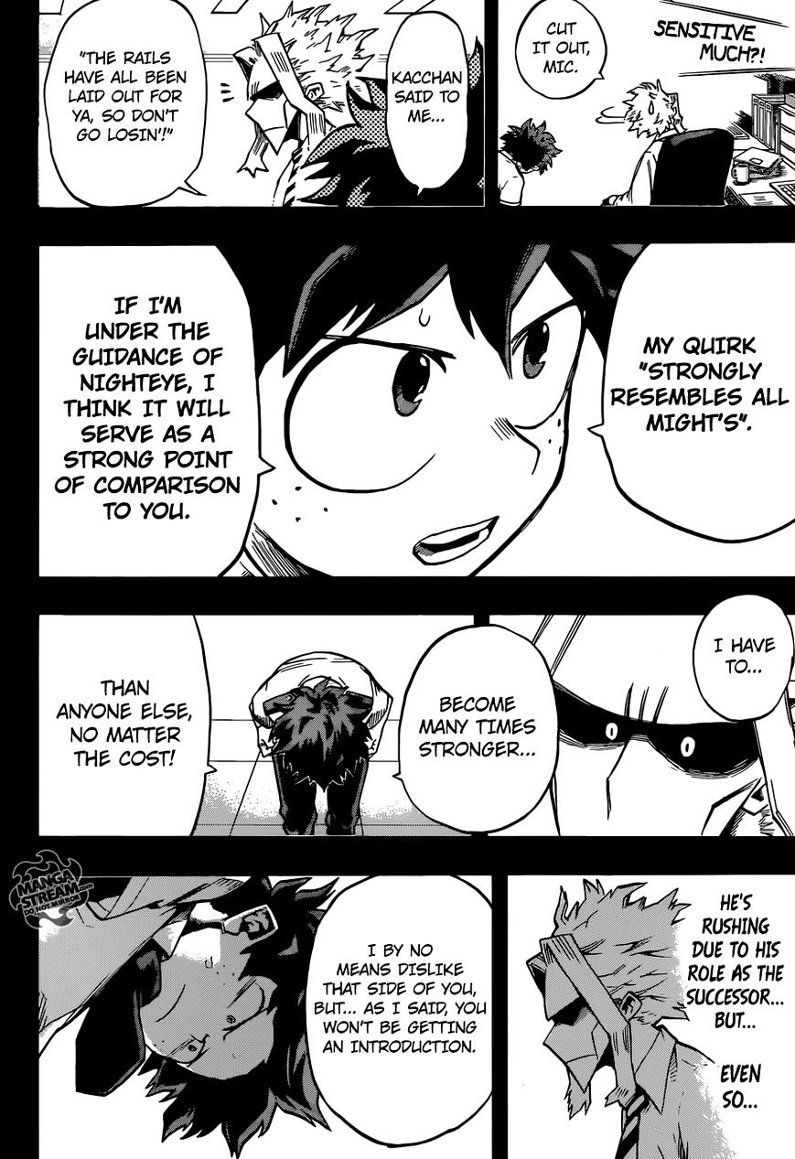 My Hero Academia, chapter 126